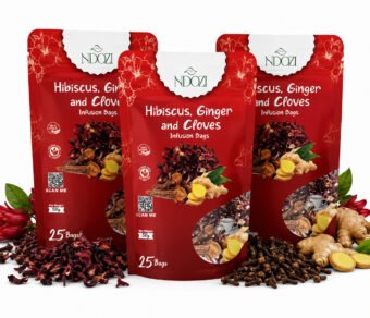 Ndozi® Hibiscus, Ginger & Cloves Infusion Tea